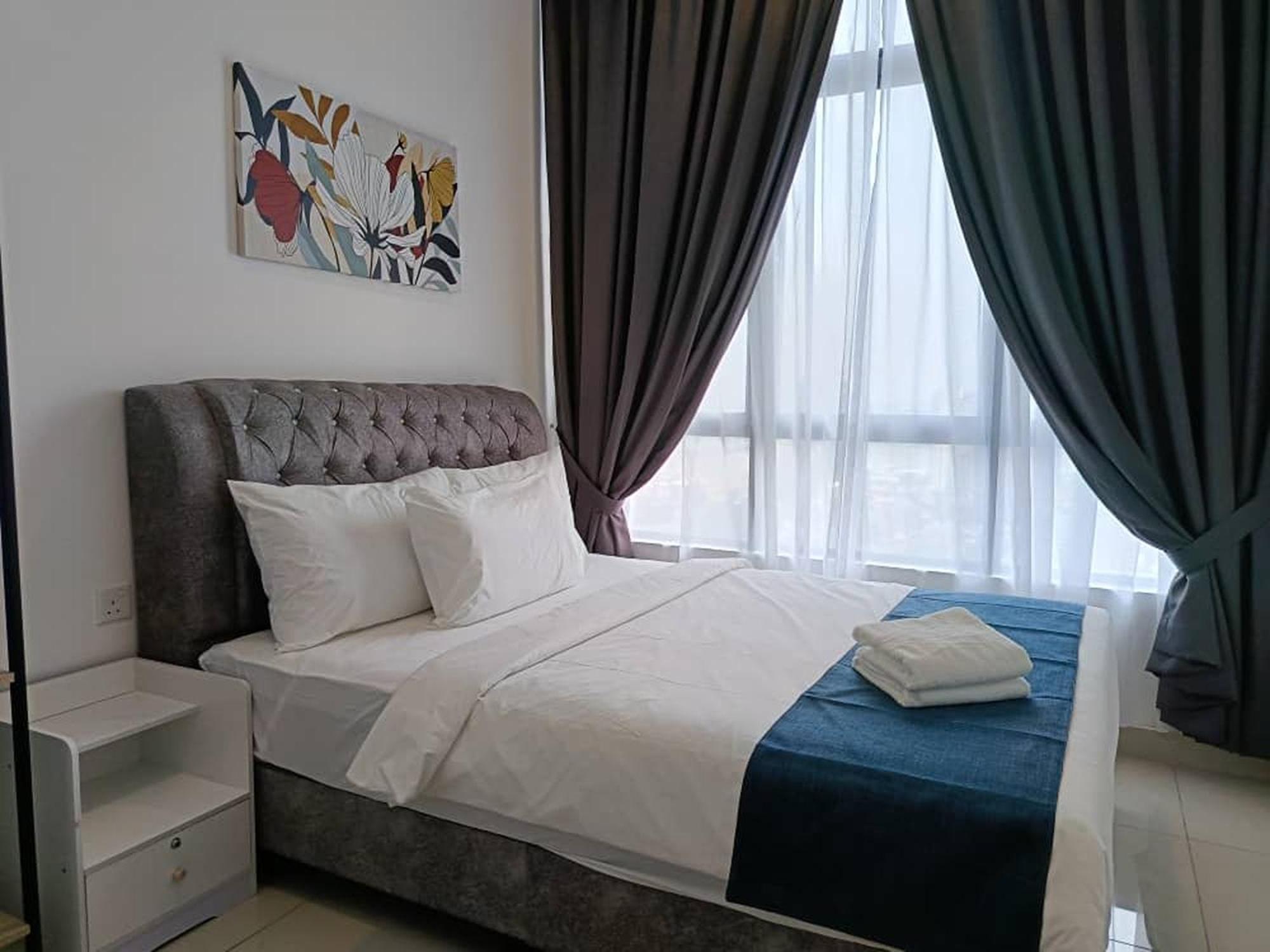 Apartamento Twin Tower Johor Bahru By Glex Exterior foto