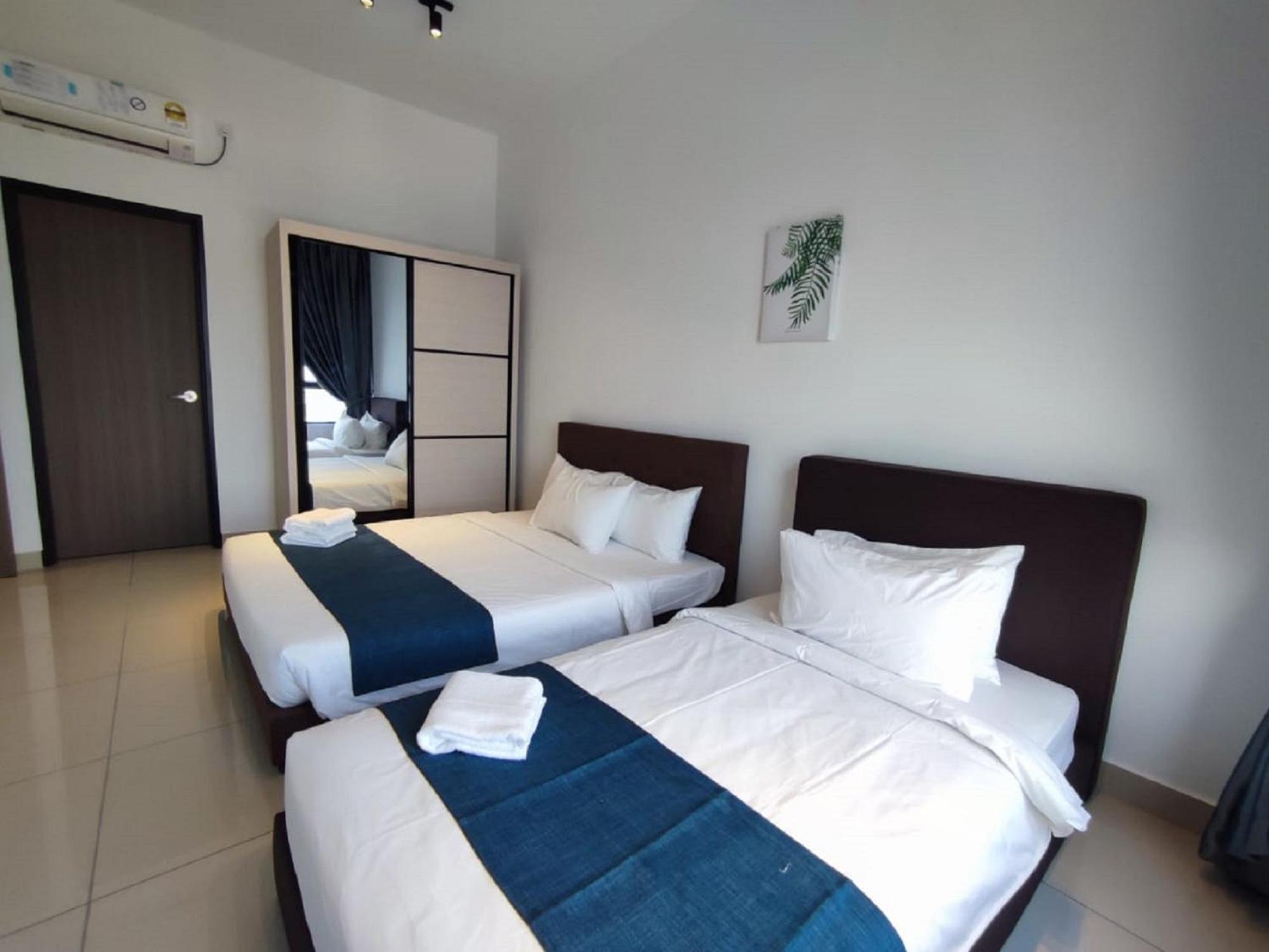 Apartamento Twin Tower Johor Bahru By Glex Exterior foto
