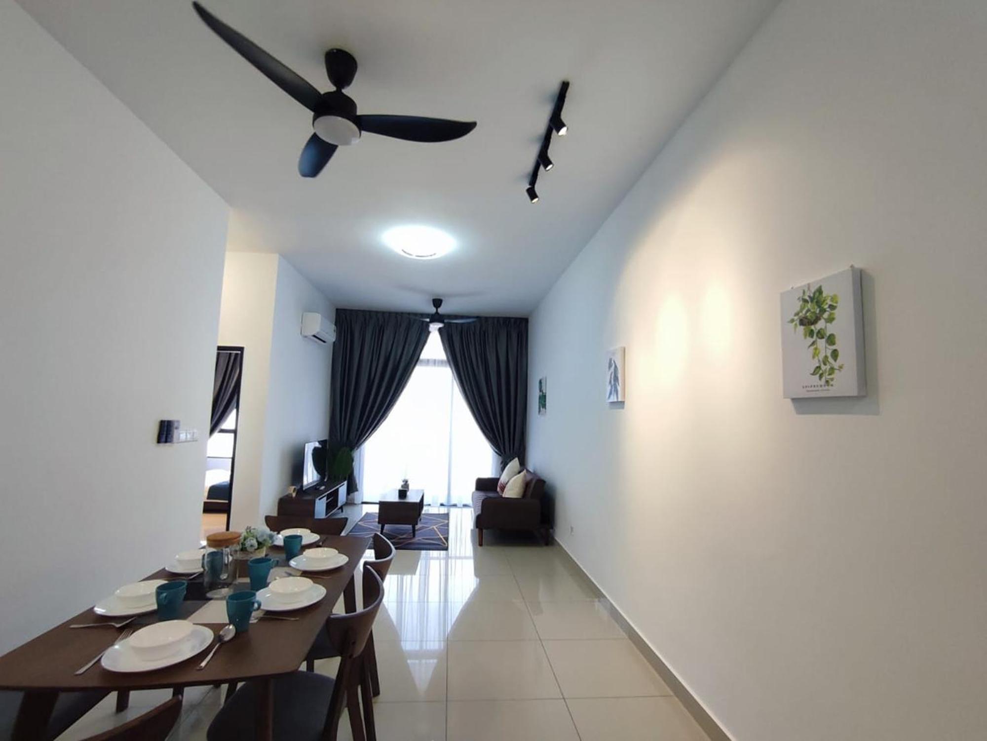 Apartamento Twin Tower Johor Bahru By Glex Exterior foto