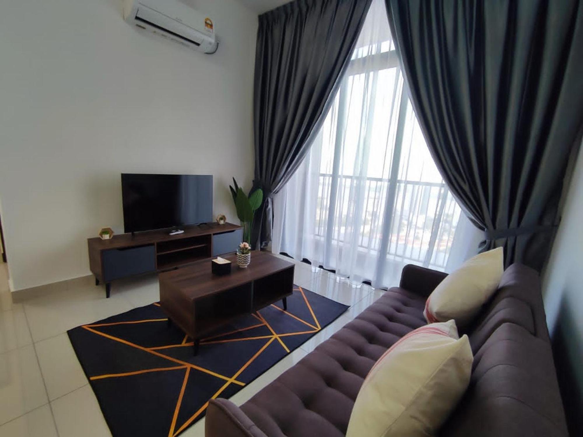 Apartamento Twin Tower Johor Bahru By Glex Exterior foto