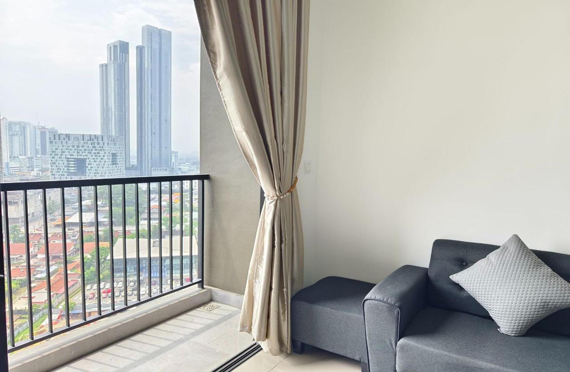 Apartamento Twin Tower Johor Bahru By Glex Exterior foto