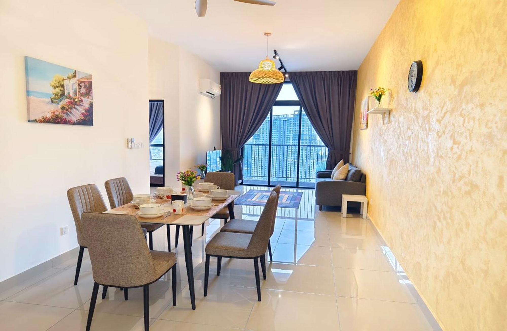 Apartamento Twin Tower Johor Bahru By Glex Exterior foto