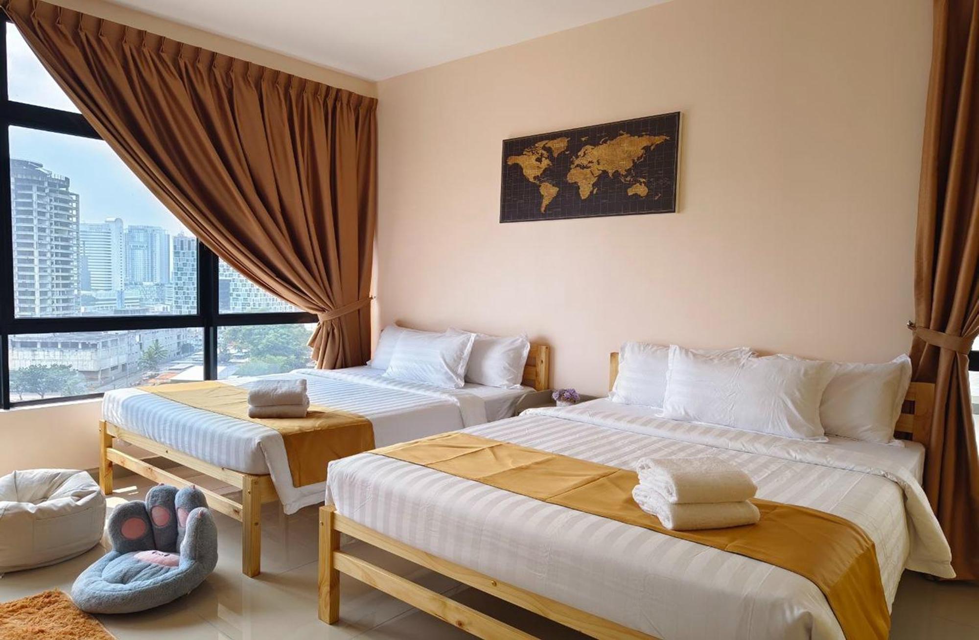 Apartamento Twin Tower Johor Bahru By Glex Exterior foto