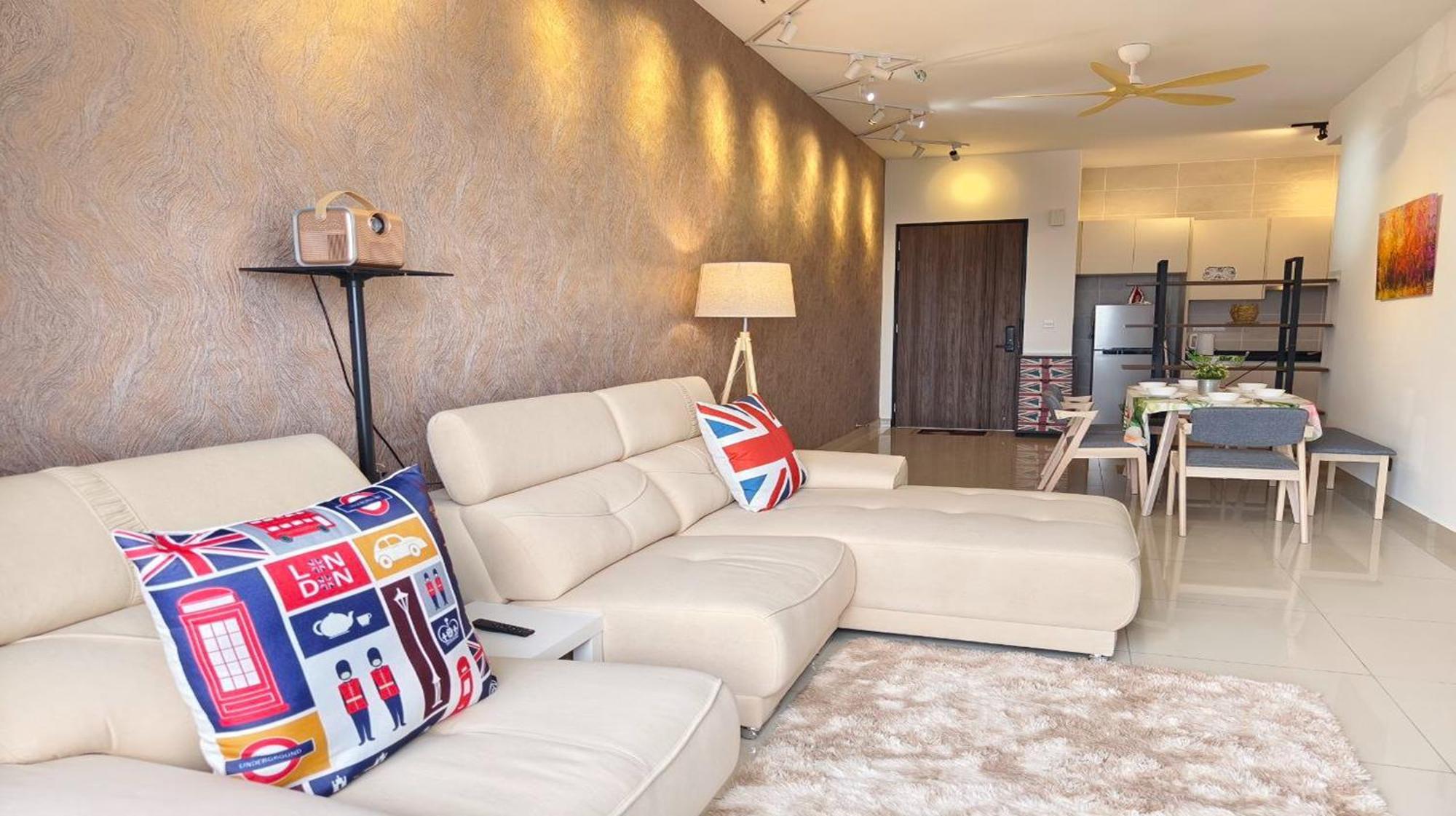 Apartamento Twin Tower Johor Bahru By Glex Exterior foto